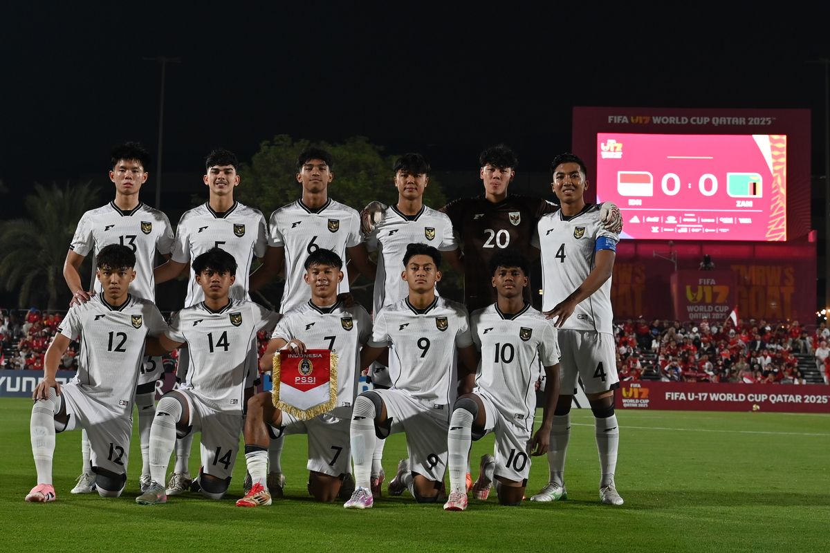 Indonesia, Evandra Florasta, timnas U17 Indonesia, Piala Dunia U17 2025, timnas u17 Indonesia, Indonesia vs Zambia, Timnas U17 Vs Zambia, Evandra Florasta: Cukup Malam Ini Saja Menyesal
