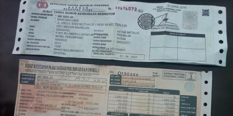 mobil, motor bekas, BPKB, STNK, motor, Waspadai Typo pada BPKB dan STNK Saat Beli Kendaraan Bekas
