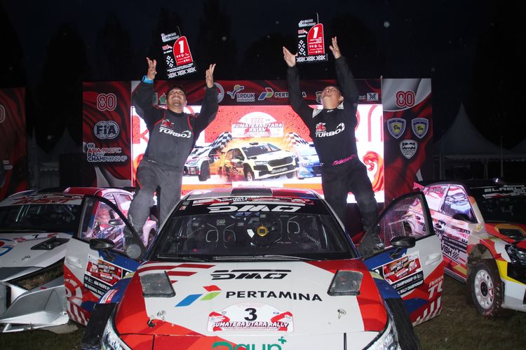 rally, Pertamax Turbo DMO Garage, asia pacific rally championship 2025, Tim Rally Ini Juara di Asia Pacific Rally Championship