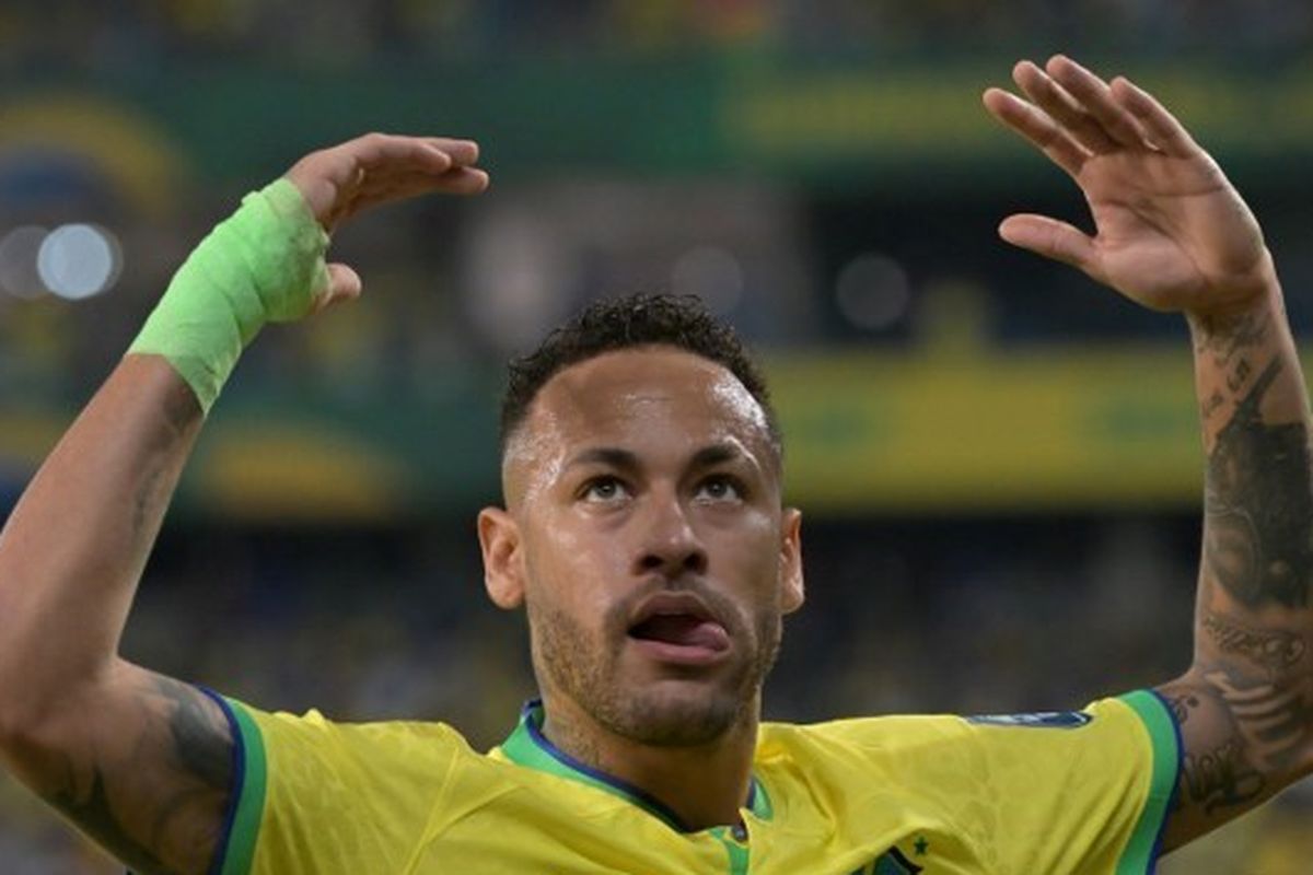 Neymar, Neymar Jr, Timnas Brasil, Piala Dunia 2026, Neymar Pikirkan Pensiun Akhir Tahun, Bidik Piala Dunia 2026
