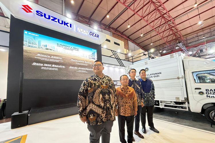 Suzuki, kendaraan niaga, GIICOMVEC, Suzuki Tampilkan Enam Kendaraan Niaga di GIICOMVEC 2026