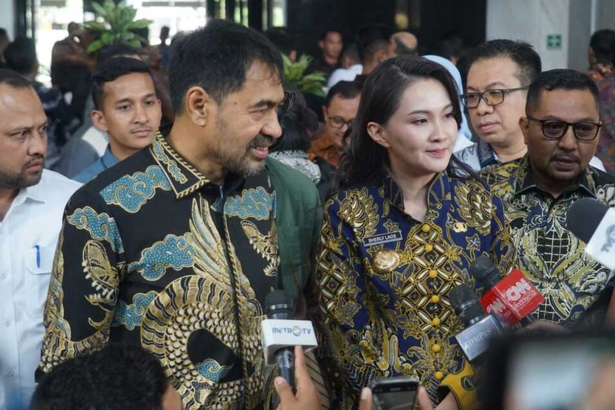 Mualem, Gubernur Aceh, Muzakir Manaf, Gubernur Sherly, gubernur Maluku Utara  Sherly Tjoanda, Mualem Lempar Candaan ke Senator Maluku Utara, Singgung Gubernur Sherly di Hadapan Istri