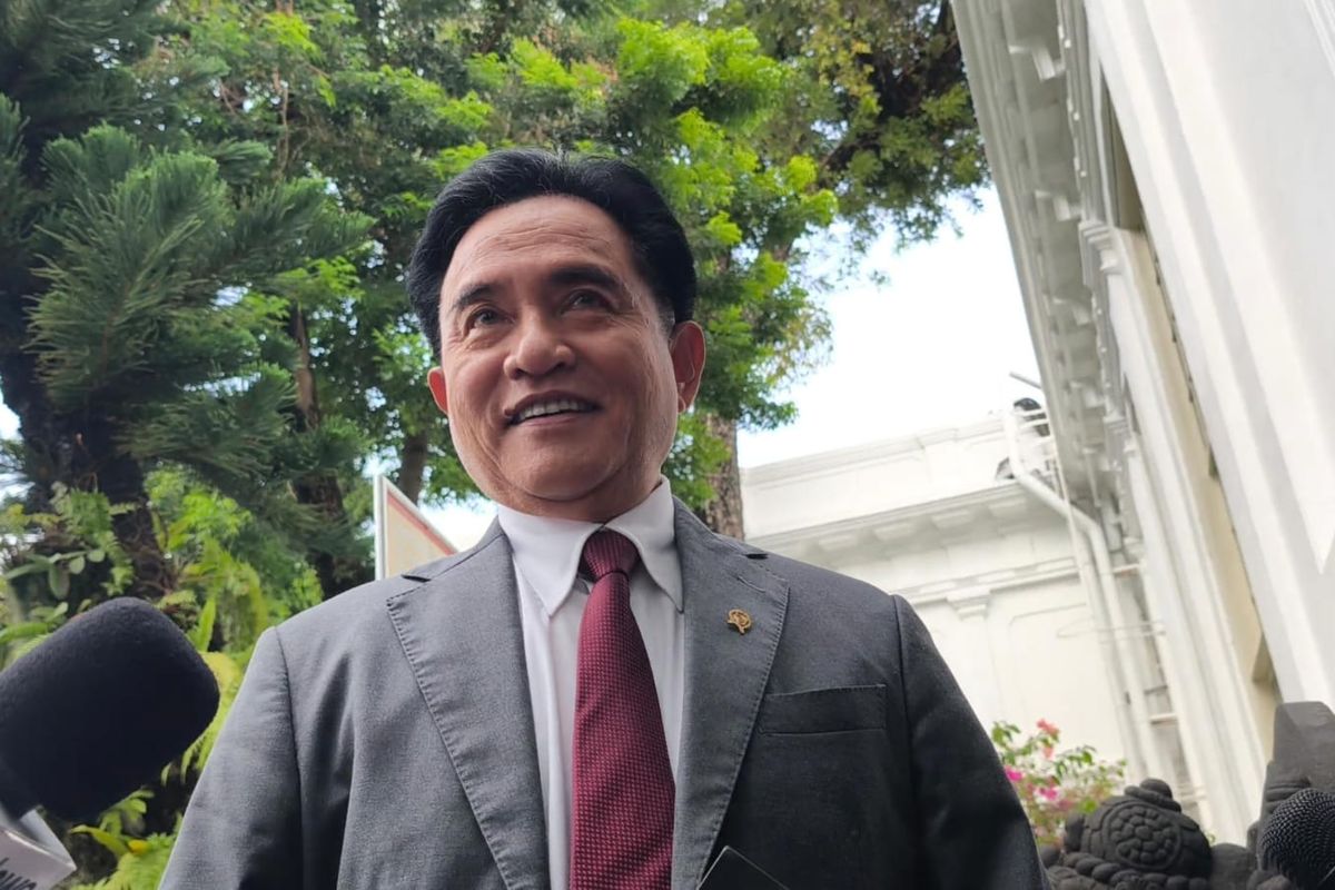 Jakarta, prabowo subianto, Yusril Ihza Mahendra, Presiden Prabowo, Pengganti Kapolri, Yusril Belum Dapat Kabar Nama Pengganti Kapolri dari Presiden Prabowo