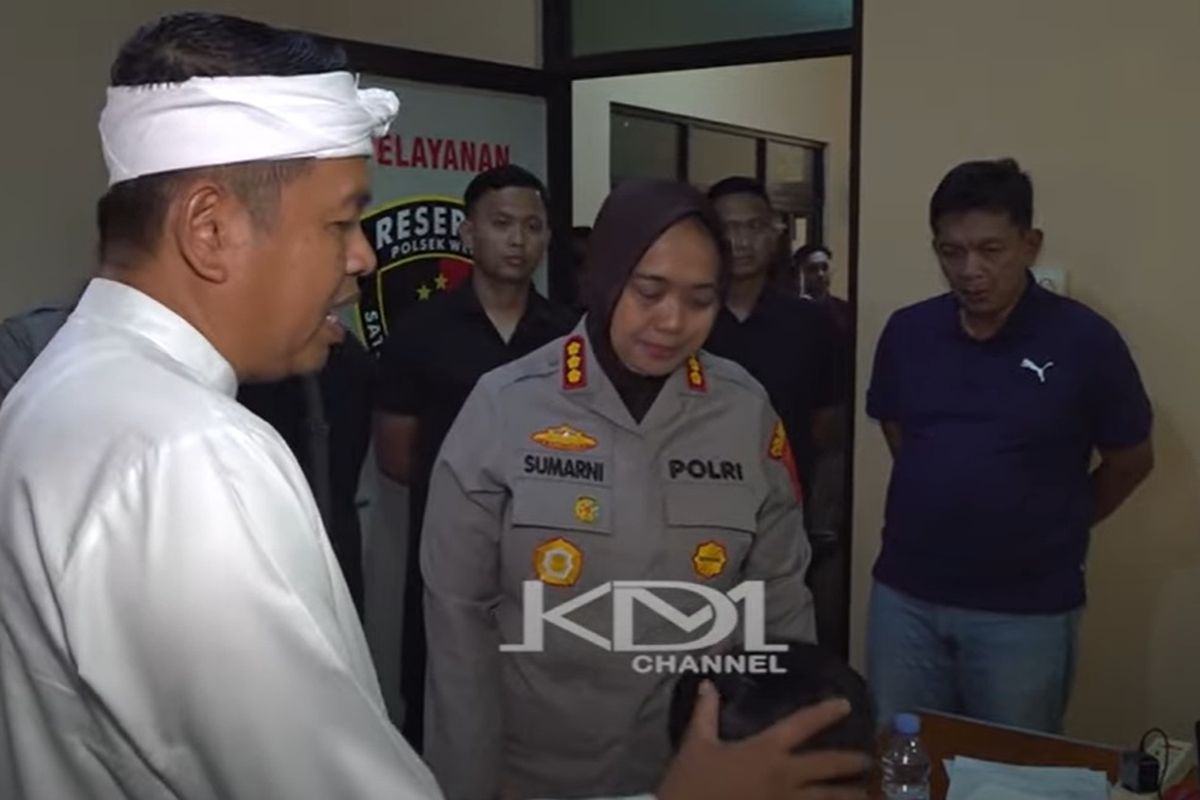 Dedi Mulyadi, tilang elektronik, patwal, Tilang Elektronik, tilang ETLE, Bonceng Dedi Mulyadi Tanpa Helm, Motor Patwal Dishub Kena Tilang ETLE
