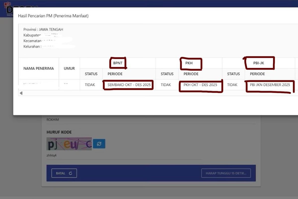 PKH dan BPNT Mulai Cair Februari 2026, Ini Cara Cek Penerima Bansos Kemensos