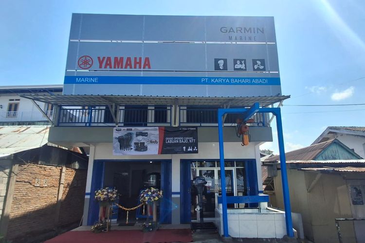 Labuan Bajo, Yamaha, marine, labuan bajo, yamaha, mesin tempel, distributor resmi emas Antam, Distributor Mesin Tempel Asal Jepang Resmikan Cabang di Labuan Bajo