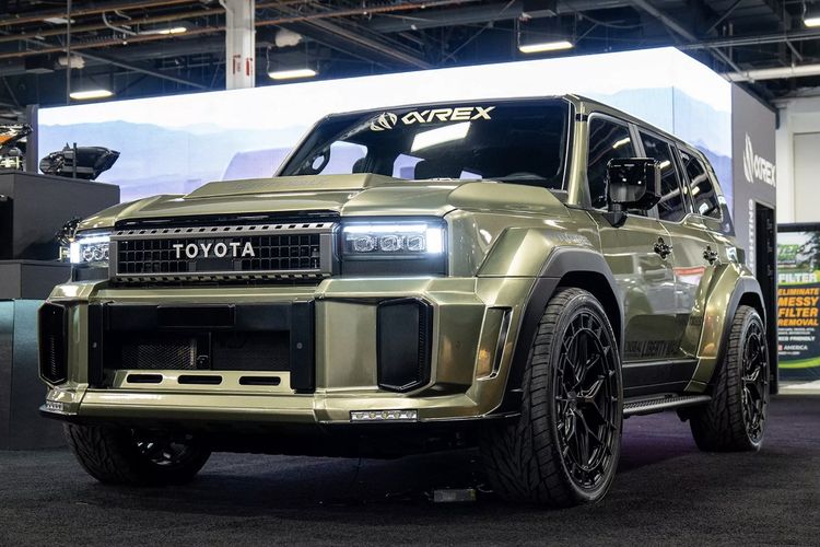 modifikasi, Liberty Walk, Land Cruiser, bodykit, Modifikasi mobil, Modifikasi Land Cruiser Jadi Lebih Agresif: Pakai Bodykit Liberty Walk