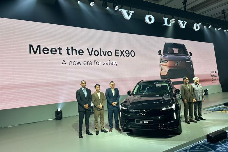 Volvo, EX90, Volvo Cars Indonesia, SUV listrik, Volvo EX90 Resmi Meluncur, SUV Listrik Premium Dijual Rp 2,55 Miliar