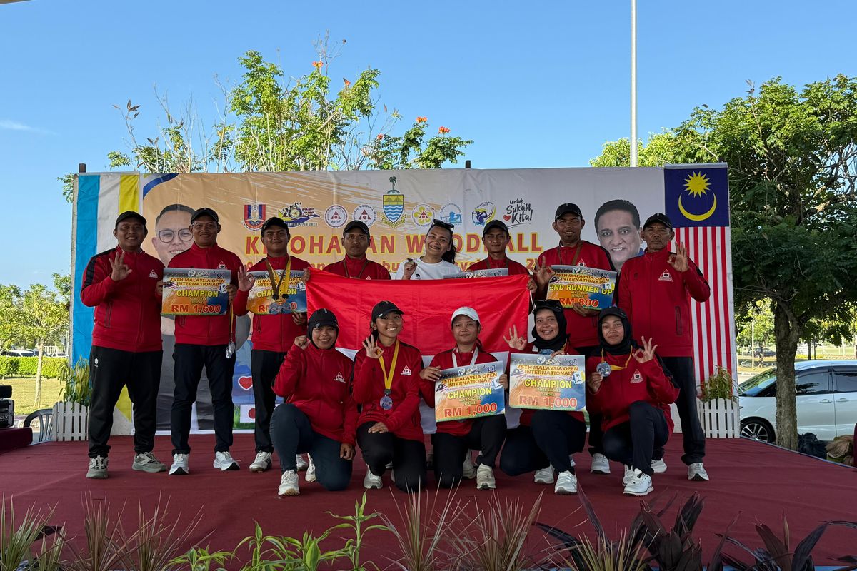 Tim Woodball Indonesia, emas, SEA Games 2025, Malaysia Open 2025, Tampil Dominan Tatap SEA Games, Tim Woodball Indonesia Raih 6 Emas di Malaysia Open 2025