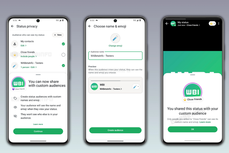 WhatsApp, WABetaInfo, uji coba, WhatsApp Siapkan Close Friends untuk Status WA, Mirip IG Stories