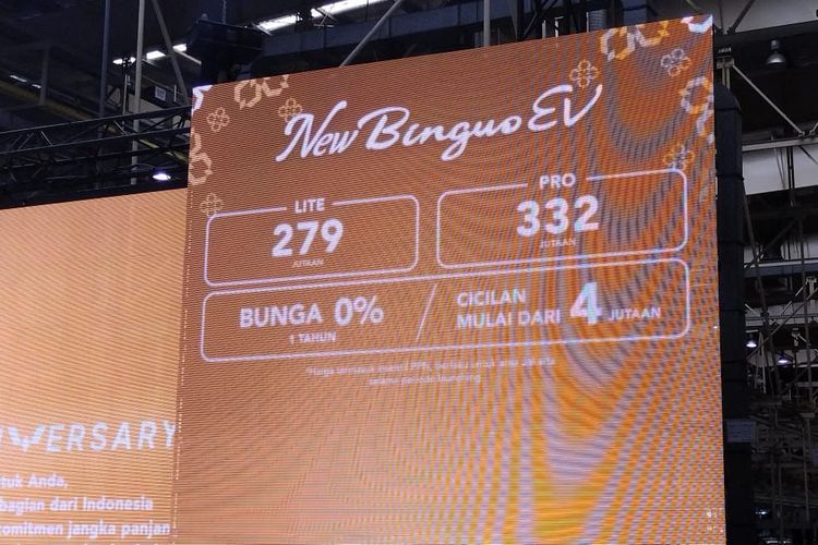 Binguo EV, New Binguo EV, mobil listrik, wuling binguo ev, Wuling Luncurkan New Binguo EV, Harga mulai Rp 279 Jutaan