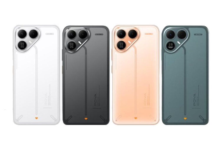 Smartphone, baterai, Tecno, Tecno Pova 8, Alive Matrix Display, Tecno Pova 8 Resmi, Punya Layar Mini di Modul Kamera dan Baterai 8.000 MAh