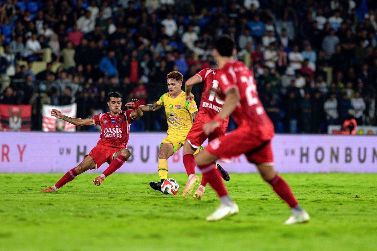 Persijap Jepara, Persebaya Surabaya, Super League 2025-2026, Persijap vs Persebaya, Hasil Persijap Vs Persebaya 3-1: Iker Guarrotxena jadi Mimpi Buruk Bajul Ijo