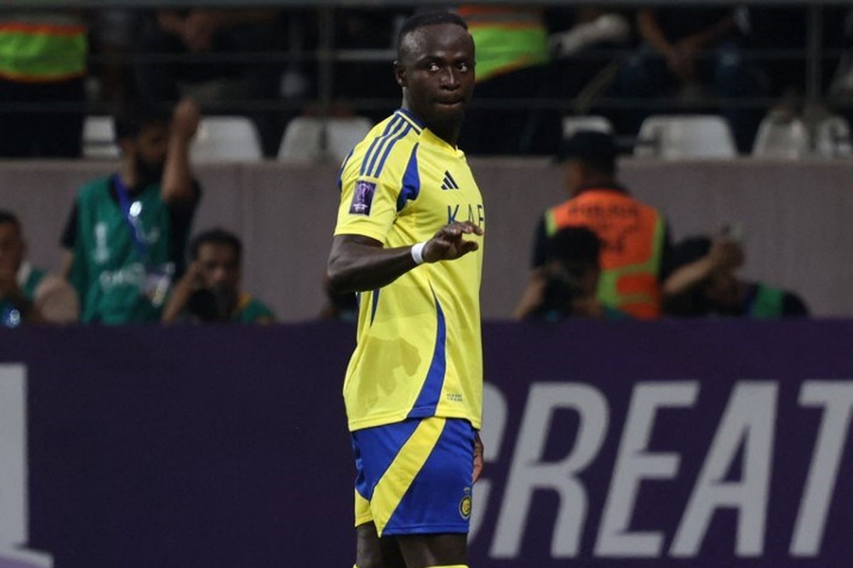 Al Nassr, Cristiano Ronaldo, Sadio Mane, Al Okhdood vs Al Nassr, Liga Arab Saudi, Saudi Pro League, Ronaldo, Mane, mane, al okhdood vs al nassr, Hasil Al Okhdood Vs Al Nassr 0-9: Pesta Tanpa Ronaldo, Mane Quattrick