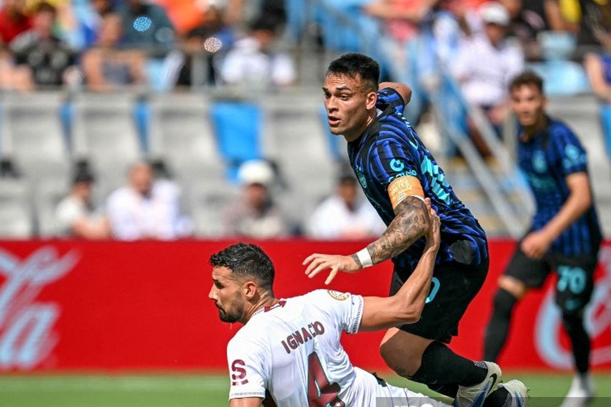 Inter Milan, Lautaro Martinez, Hakan Calhanoglu, Fluminense, Skor Inter Milan Vs Fluminense 0-2: Sentilan Keras Lautaro untuk Calhanoglu