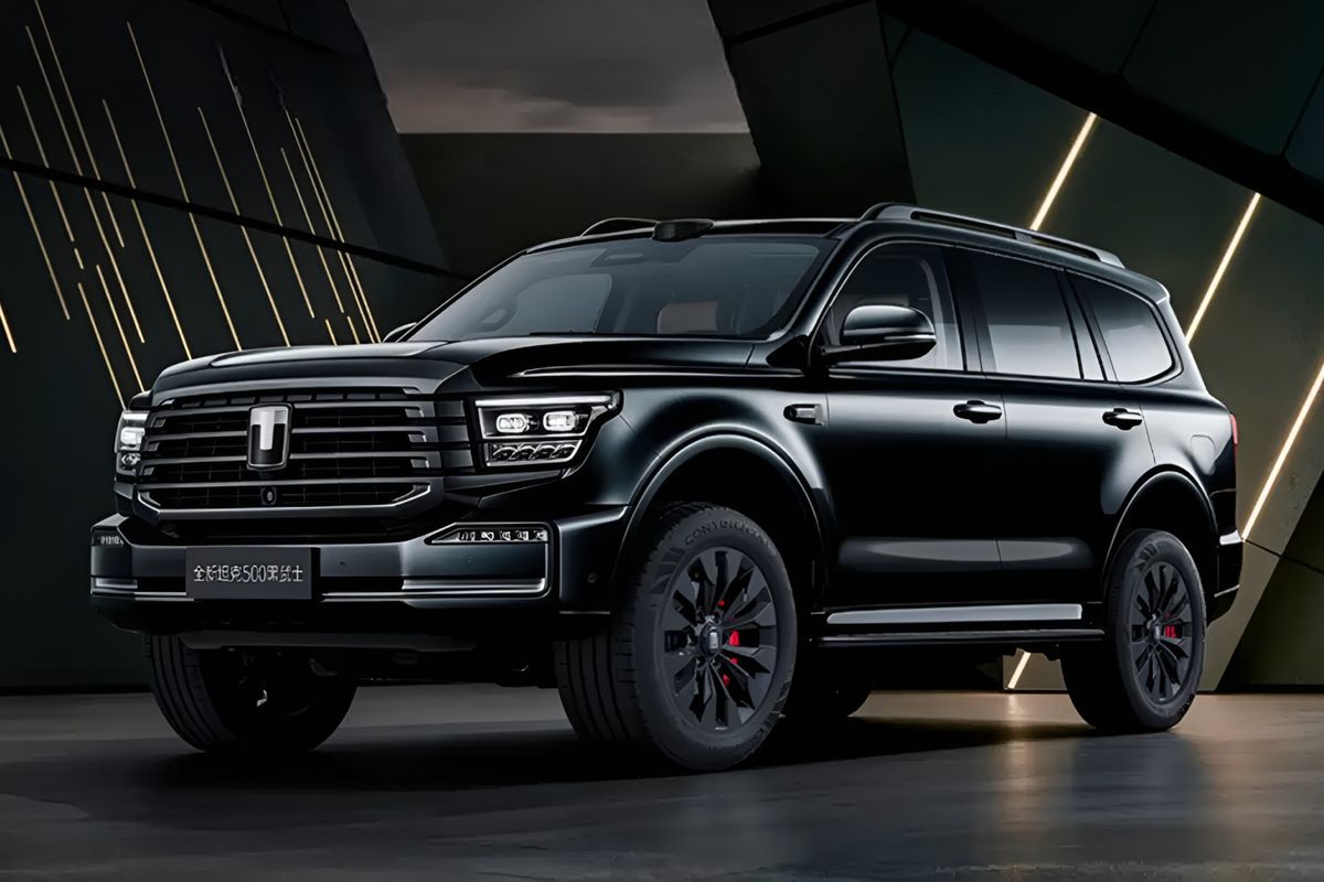 mobil, GWM Rilis Tank 500 Black Warrior, Usung Desain Serba Hitam