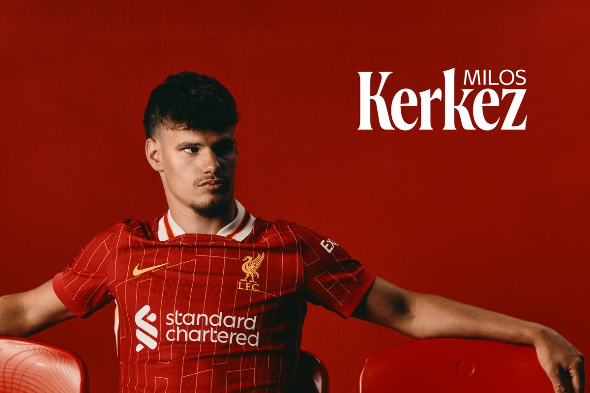 Liverpool, Milos Kerkez, Bournemouth, Premier League, Liga Inggris, RESMI, Liverpool Umumkan Kedatangan Milos Kerkez Senilai Rp890 Miliar
