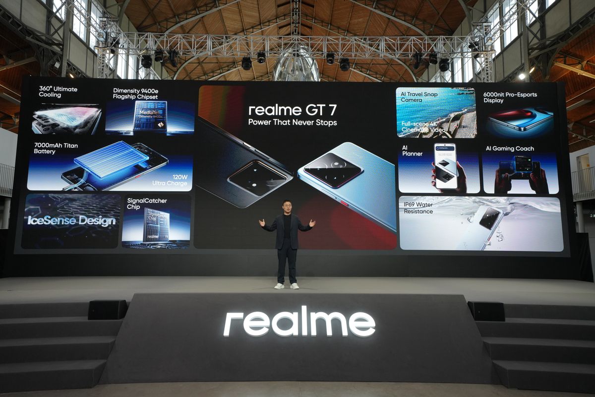 realme, realme GT 7 Series, smartphone flagship, realme gt7, realme gt 7 series, Flagship Killer 2025, realme GT 7 Series Diluncurkan secara Global di Paris