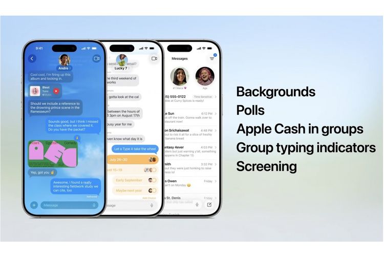 Apple, iPhone, iOS 18, WWDC, Liquid Glass, Apple Intelligence, iOS 26, visionOS, Apple Vision Pro, apple, fitur baru, IOS 18, Apple Rilis iOS 26 dengan Desain, Liquid Glass terinspirasi dari Apple Vision, Fitur Apple Intelligence, Pembaruan besar di aplikasi bawaan, Ketersediaan iOS 26