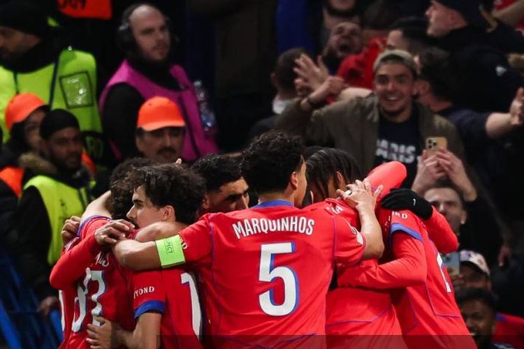 Chelsea vs PSG, Hasil Chelsea Vs PSG 0-3: Sang Juara Bertahan Lolos ke Perempat Final UCL
