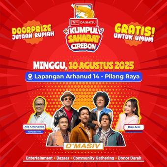 Komunitas, Daihatsu, Astra Daihatsu Motor, roda dua, roda empat, Daihatsu Kumpul Sahabat, Daihatsu Kumpul Sahabat Cirebon, Daihatsu Kumpul Sahabat Cirebon Siap Hadirkan Ribuan Anggota Komunitas
