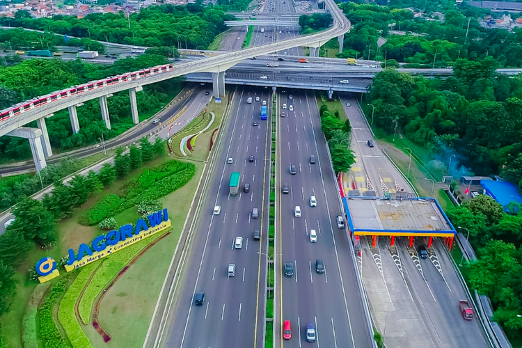 pemeliharaan jalan, Jagorawi, Jasa Marga, Hati-hati, Ada Pemeliharaan Jalan di Tol Jagorawi hingga 20 April 2026