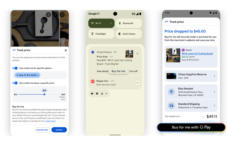fitur, Google, Shopping, shopping, Google Rilis Deretan Fitur Belanja Baru, Bisa Disuruh Checkout Otomatis, Fitur belanja AI Mode, Fitur Shopping di aplikasi Gemini, Fitur checkout otomatis, Jadikan AI asisten belanja