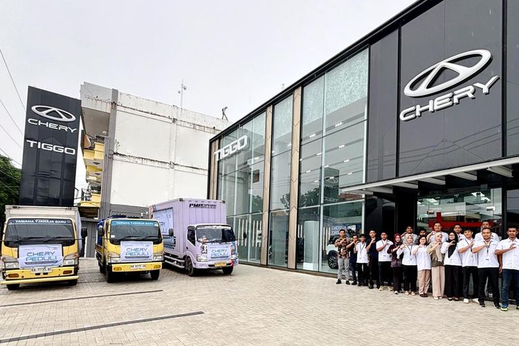 Chery, Chery Sales Indonesia, Chery Salurkan Bantuan Rp 1 Miliar ke Tiga Provinsi