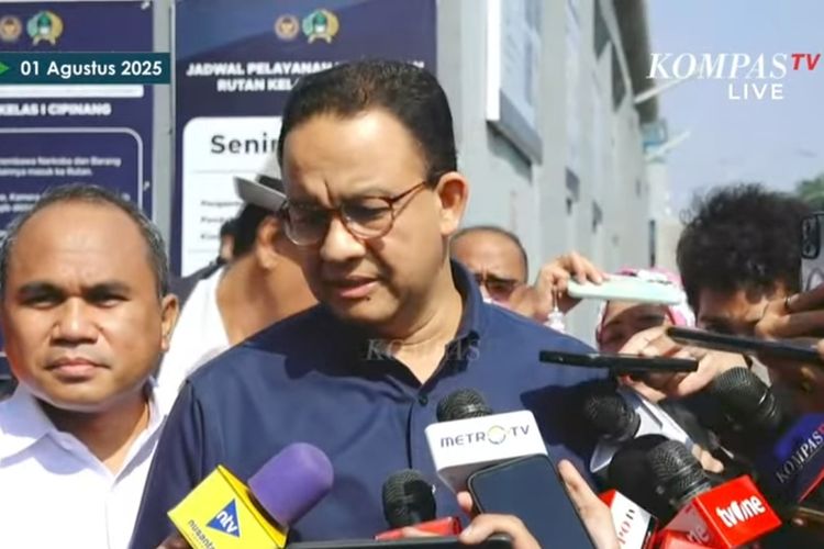 Thomas Trikasih Lembong, Tom Lembong, abolisi, Presiden Prabowo, Abolisi, Anies Baswedan, Tom Lembong Usai Terima Abolisi: Tuhan Selalu Berpihak pada Kebenaran