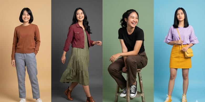 Hindari 8 Kombinasi Warna Pakaian yang Bikin Penampilan Terlihat Kusam, 1. Ungu dan merah, 2. Kuning dan hijau, 3. Hitam dan biru dongker, 4. Coklat dan kuning, 5. Coklat dan abu-abu, 6. Merah dan hijau, 7. Coklat dan hitam, 8. Ungu dan kuning