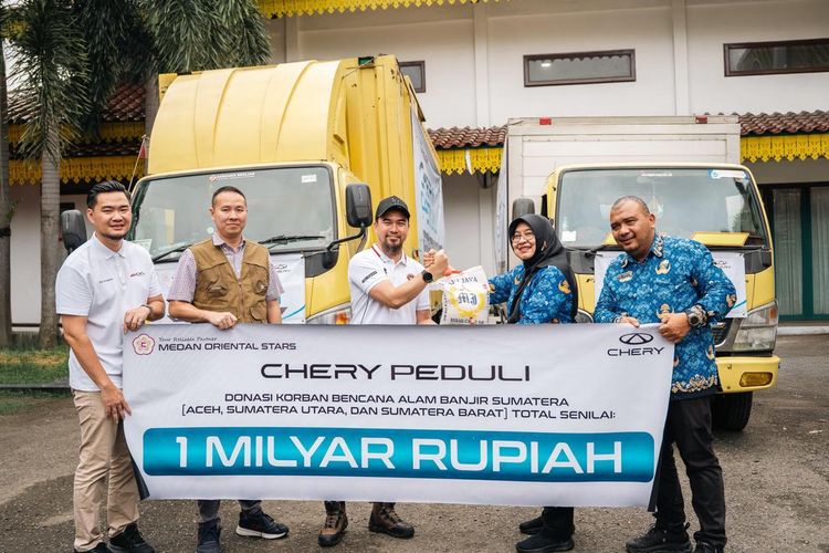 Kota Medan, Chery, Chery Sales Indonesia, Chery Bantu Korban Banjir Medan, Hadirkan Program Flood Care