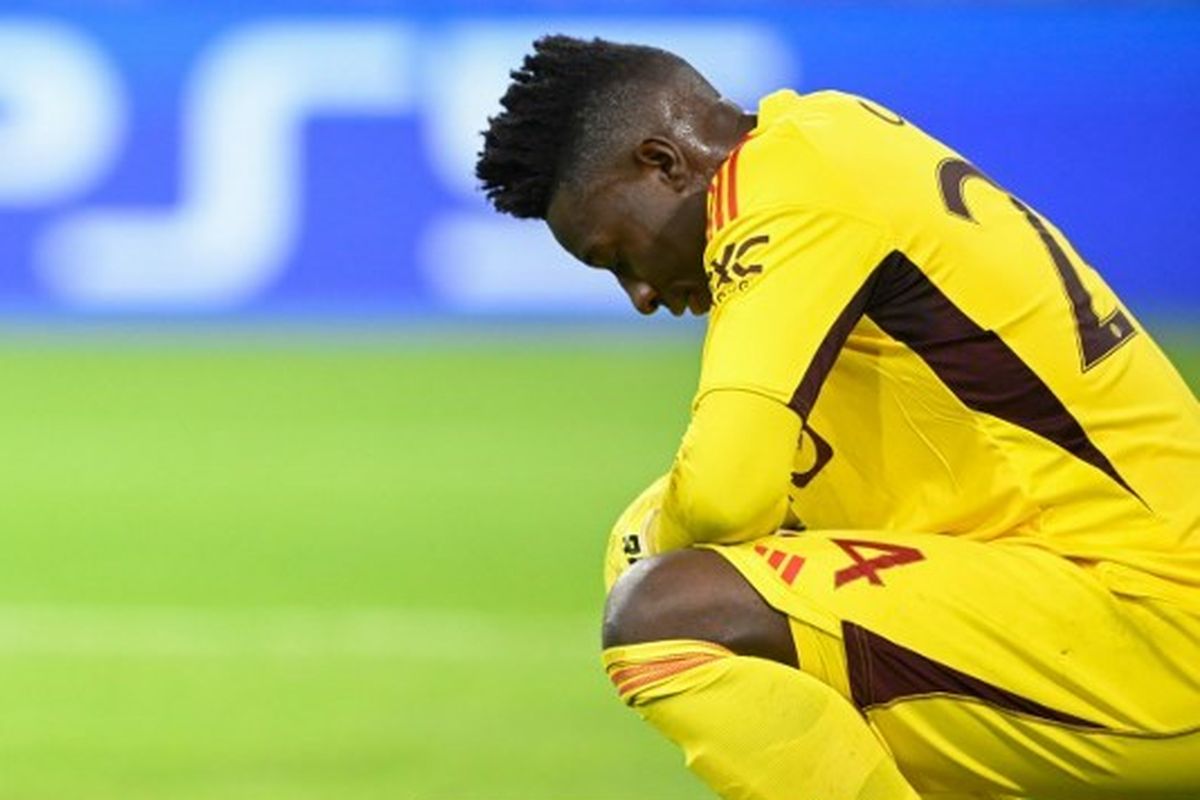 Andre Onana, striker Man United, Bryan Mbeumo, final playoff Kualifikasi, Piala Dunia 2026, piala dunia 2026, kualifikasi piala dunia 2026 zona afrika, final playoff kualifikasi, striker man united, Kamerun Kubur Mimpi ke Piala Dunia 2026 Usai Andre Onana Kebobolan di Injury Time
