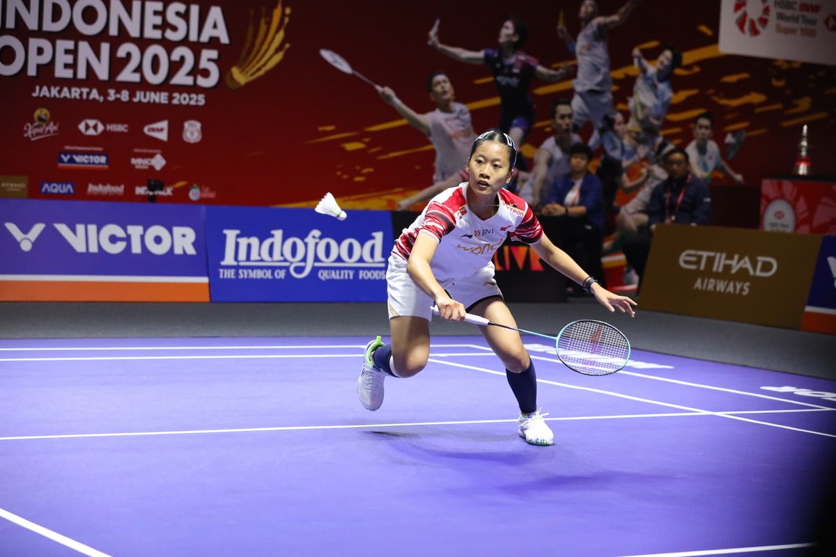 Putri Kusuma Wardani, Putri KW, Indonesia Open 2025, Hasil Indonesia Open 2025: Putri KW ke 16 Besar, Lawan Ulet Jadi Lecutan
