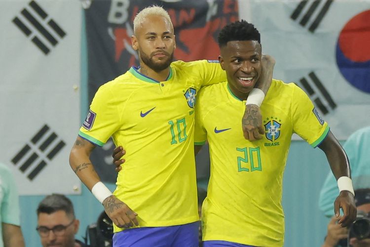 Piala Dunia 2026, Neymar, Pele, Timnas Brasil, Neymar Pakai Nomor Keramat Brasil di Piala Dunia 2026, Samai Rekor Pele