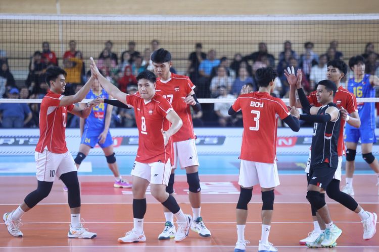 timnas voli putra Indonesia, SEA Games 2025, Rivan Nurmulki, Hasil Semifinal Voli Putra SEA Games 2025: Indonesia ke Final Usai Comeback Lawan Vietnam