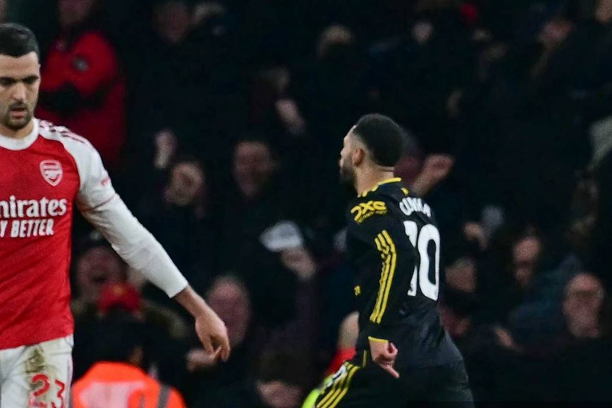 Arsenal, Manchester United, Matheus Cunha, Cetak Gol Lawan Arsenal, Matheus Cunha Justru Terancam Sanksi dari FA