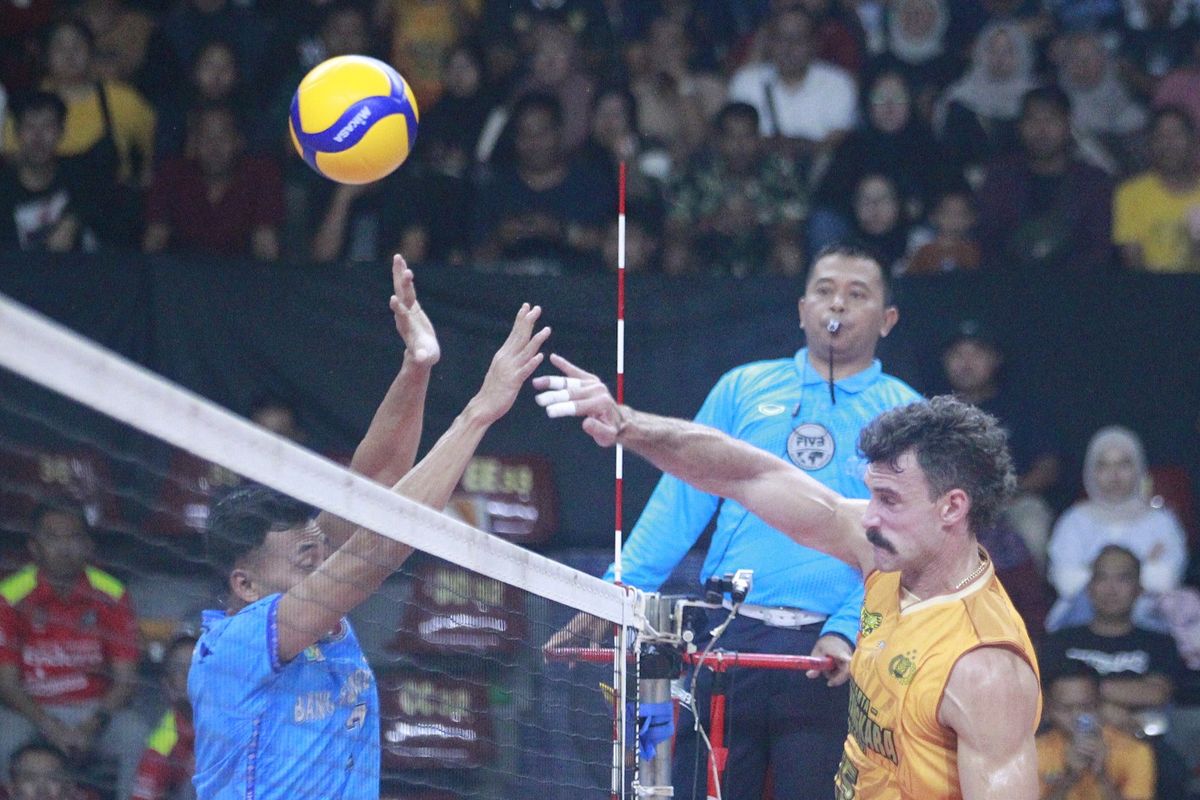 Jakarta Bhayangkara Presisi, ProLiga 2025, Palembang Bank Sumsel, Jakarta LavAni, palembang bank sumsel, Jakarta Lavani, Proliga 2025, hasil proliga 2025, final four proliga 2025, hasil final four proliga 2025, bhayangkara vs sumsel babel, Hasil Final Four ProLiga 2025, Bhayangkara Tantang LavAni di Grand Final