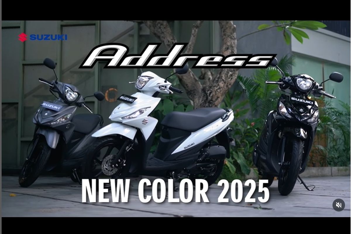 Address, Suzuki Address, warna baru, Suzuki Address 125, skutik entry level, Suzuki Address Punya Tiga Warna Baru, Harga Tembus Rp 21 Jutaan