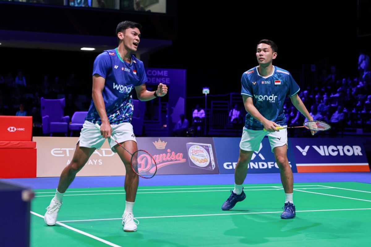 fajar alfian, ganda putra indonesia, Muhammad Shohibul Fikri, denmark open 2025, hasil semifinal denmark open 2025, final denmark open, Hasil Semifinal Denmark Open 2025: Fajar/Fikri Melangkah ke Final!