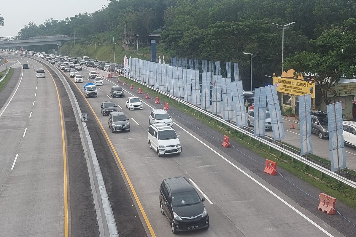 Tol Semarang, Tanjakan dan Rest Area Jadi Titik Rawan Macet di Tol Semarang-Solo