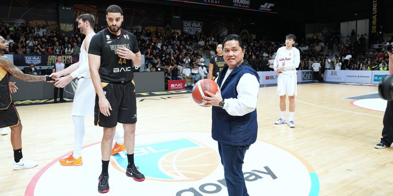 Erick Thohir, IBL 2026, Dewa United Banten, Pelita Jaya Basketball, Resmi Buka IBL 2026, Menpora Erick Targetkan Jadi Penggerak Industri Olahraga Indonesia