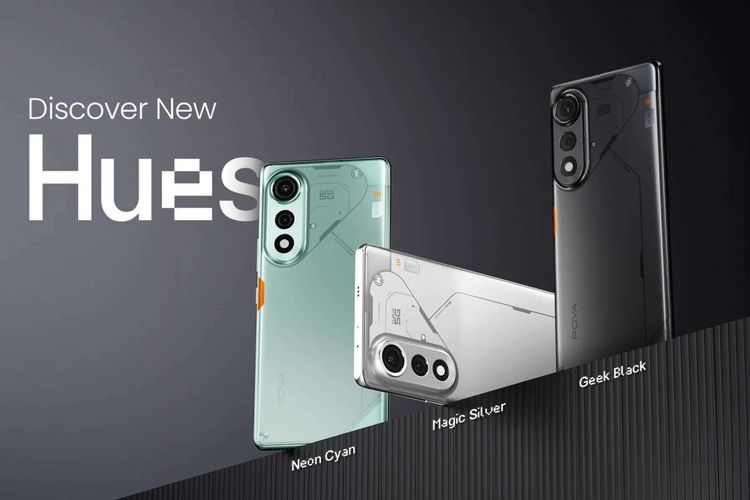 Tecno, Tecno Pova Curve 5G, Tecno Pova Curve 5G Resmi Rilis, HP Tipis dengan Baterai Besar