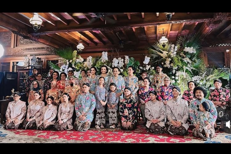 Al Ghazali, siraman Al Ghazali, makna tumpeng, pernikahan al ghazali, Siraman Al Ghazali, makna dawet, Ada Tumpeng hingga Dawet, Ini Maknanya di Prosesi Siraman Al Ghazali