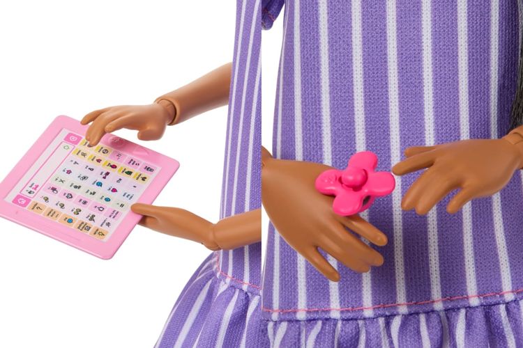 Barbie, Barbie autis, Mattel, boneka Barbie, Boneka Barbie autis, Mattel Rilis Barbie Autis Pertama, Dorong Representasi Lewat Mainan, Boneka Barbie autis pertama di dunia, Apa saja fitur dan aksesori boneka Barbie autis?, Menampilkan sosok yang autentik untuk anak-anak autis, Koleksi Barbie Fashionistas