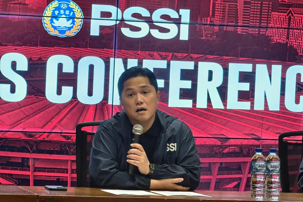 Timnas Indonesia, pssi, erick thohir, Ketum PSSI Bicara Kriteria Ideal Calon Pelatih Timnas Indonesia