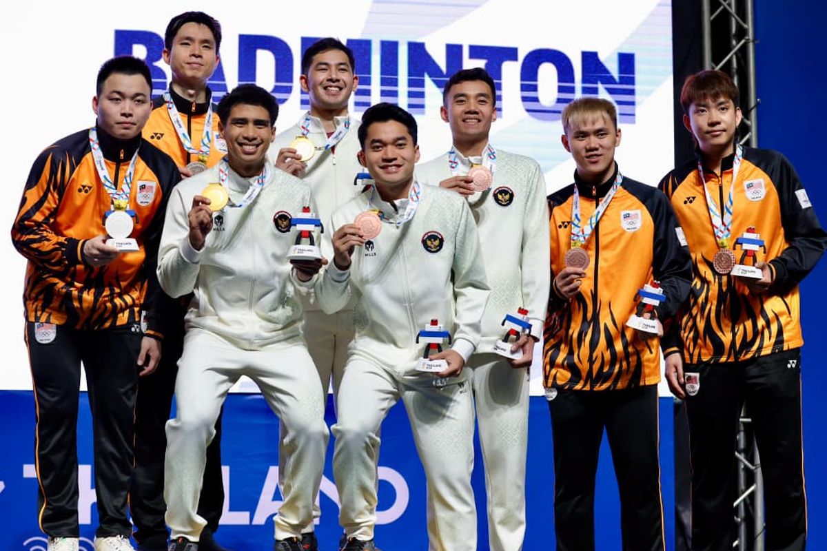 SEA Games 2025, perolehan medali SEA Games 2025, Update Perolehan Medali SEA Games 2025: Indonesia Runner-up, Thailand Tak Terbendung
