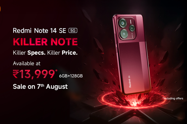 Redmi Note 14, Redmi Note 14 5G, harga Redmi Note 14 5G, Spesifikasi Redmi Note 14 SE 5G, spesifikasi Redmi Note 14 SE 5G, Xiaomi Redmi Note 14 SE 5G Rilis, Kembaran Redmi Note 14 5G, Harga Lebih Murah
