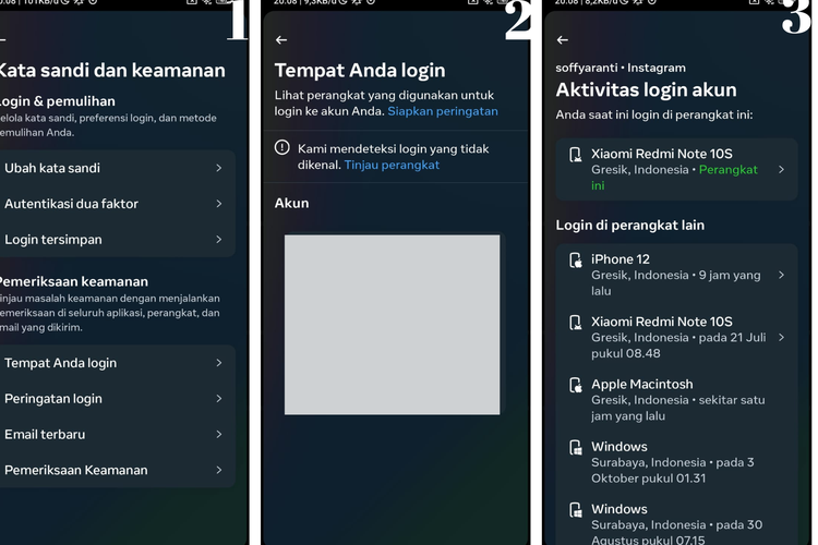 Instagram, instagram, aktivitas login, login instagram, 2 Cara Cek Login Activity Akun Instagram di HP dan PC