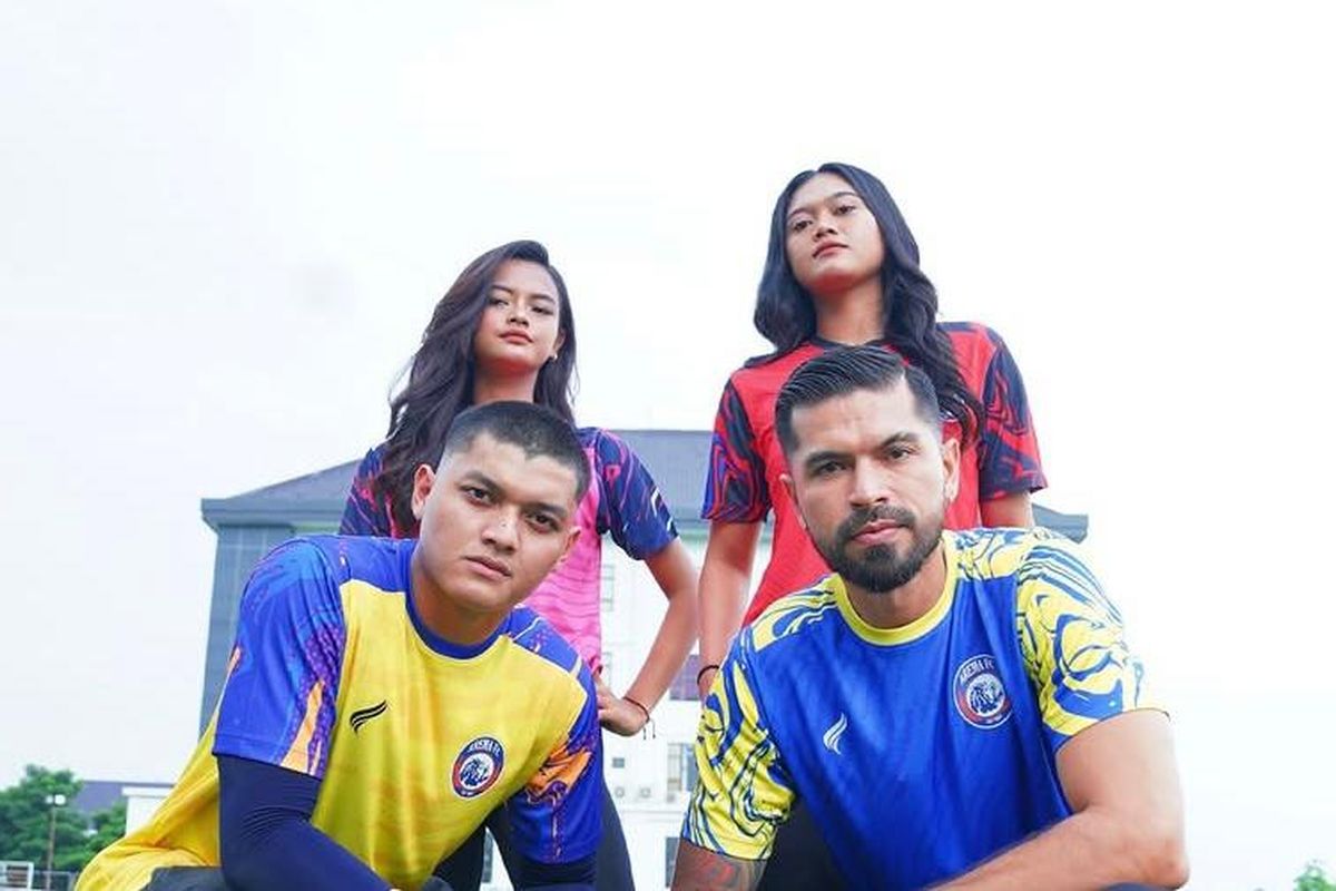 Arema FC, jersey, Piala Presiden 2025, Arema, Aremania, Jersey, jersey arema, jersey arema 2025, jersey arema terbaru, Arema FC Rilis Jersey Baru, Langsung Dipakai di Piala Presiden 2025