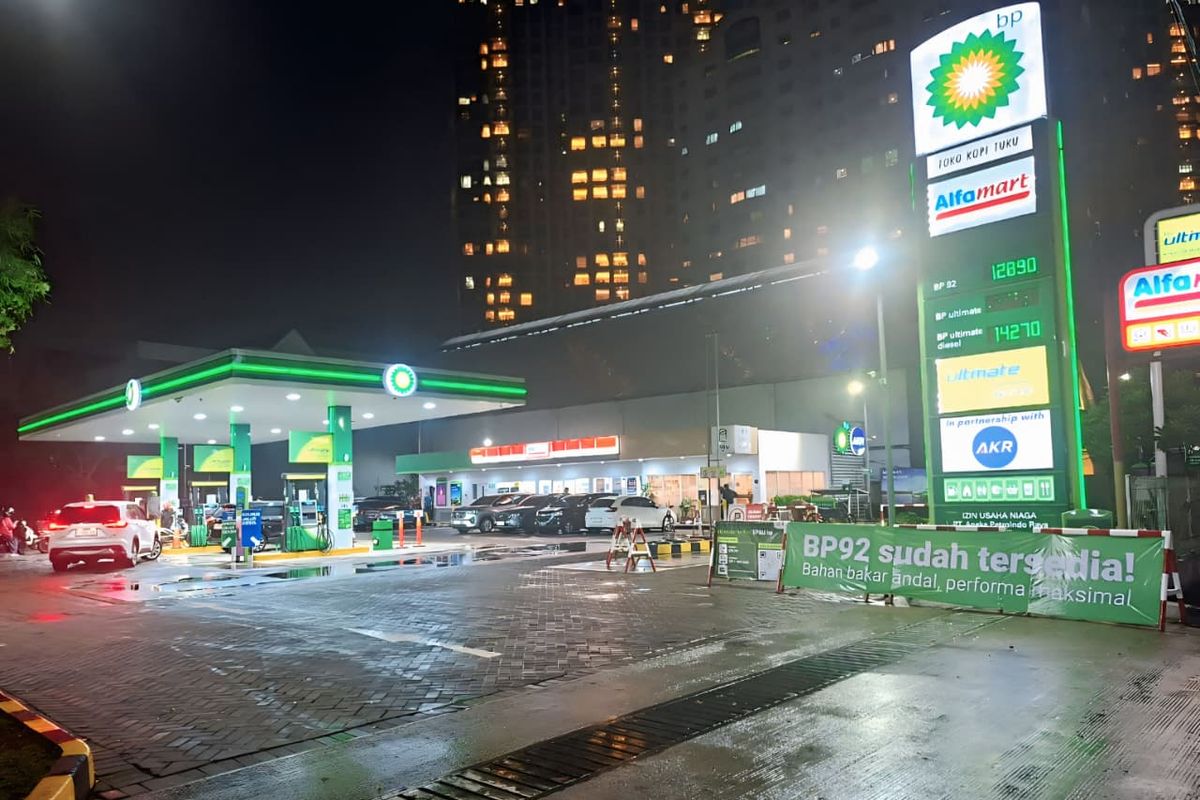 Kelangkaan BBM, Pertamina Patra Niaga, RON 92, BP AKR, bp 92, kelangkaan BBM Swasta, Aneka Petroindo Raya, BP AKR Sebut Stok BBM BP 92 Mulai Pulih